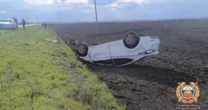 В Ростовской области погиб 42-летний водитель Hyundai Elantra