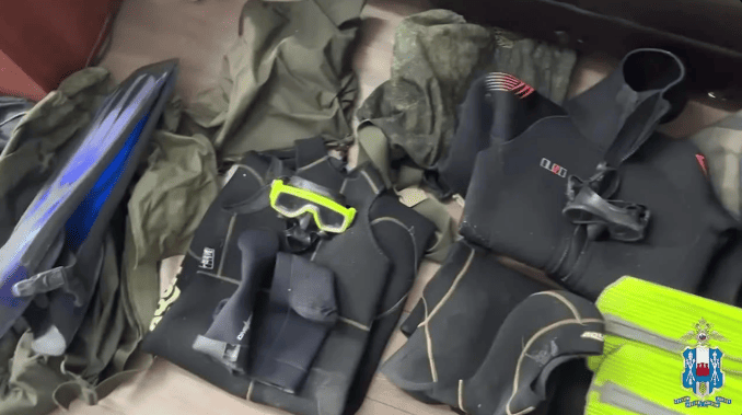 В Новошахтинске задержаны браконьеры, ловившие раков в водолазном снаряжении